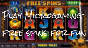 Practical Mode of Free Spins from Microgaming