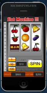 Use Your Cell Phone for Playing Microgaming Bonus Spins
